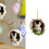 Practical Colorful Easters Rabbit Ornament Tree Hanging-Style A 3