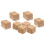 8Pcs Miniature Haystack Model Diy Farm Scene Decorative Accessory 11