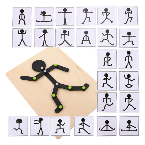 Conjunto -Cabeça Brinquedo Educativo Miniatura