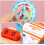 2 Sets Wooden Clock Model Educational Toy For Kids 6