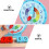 2 Sets Wooden Clock Model Educational Toy For Kids 9