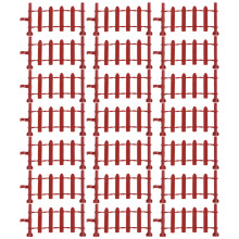 50 Pezzi Recinzione Miniatura In Abs Per Casa E