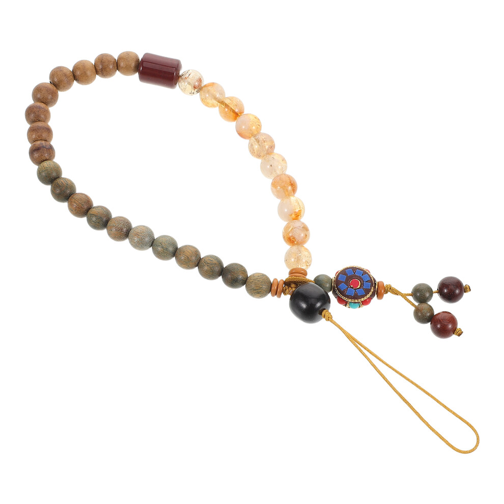Chinese Style Crystal Phone Charm Strap Anti-Drop Wrist Lanyard 3560796032663