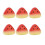 Bright PU Watermelon Stress Relief Toy For Creative Homes-Red 1
