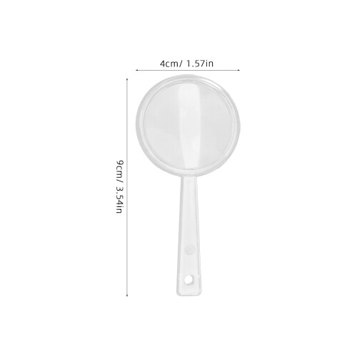 20Pcs Elderly And Kids Handheld Reading Magnifier For Exploration 2