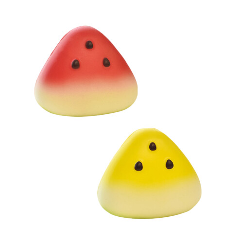 Bright PU Watermelon Stress Relief Toy For Creative Homes-Red 1