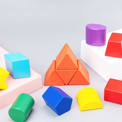 De Bloques Portátiles Geométricas Caja 2