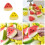 Bright PU Watermelon Stress Relief Toy For Creative Homes-Red 3
