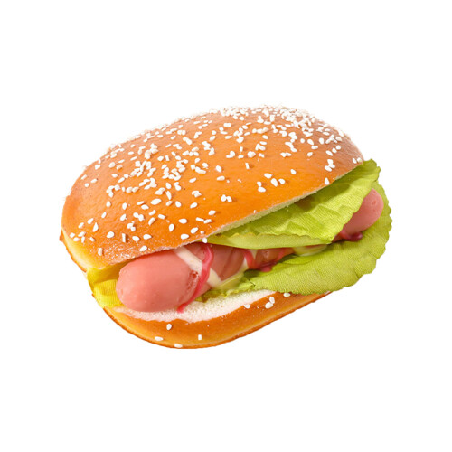 Simulated Hamburger Bread Models Restaurant Display-Type D