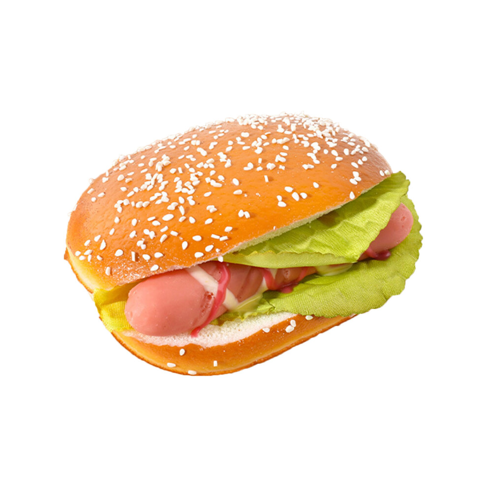 Simulated Hamburger Bread Models Restaurant Display-Type D 7696000606491