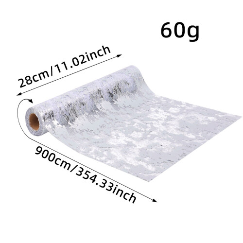 Portable Gold and Silver Meshes Materials-Silver 2.75 meters 1