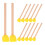 100Pcs 0.6" Round Sponge Paint Brushes With Wood Handle For Diy Crafts 10