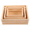 3Pcs Wooden Rustic Nesting Crates For Decorative Storage And Display 10