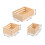 3Pcs Wooden Rustic Nesting Crates For Decorative Storage And Display 2