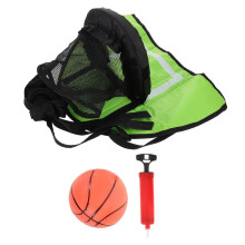 3Pcs Trampoline Basketball Hoop With Mini Balls And Pump
