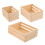 3Pcs Wooden Rustic Nesting Crates For Decorative Storage And Display 11