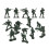 100Pcs Mini Soldier Model Toy Playset Action Figures 1