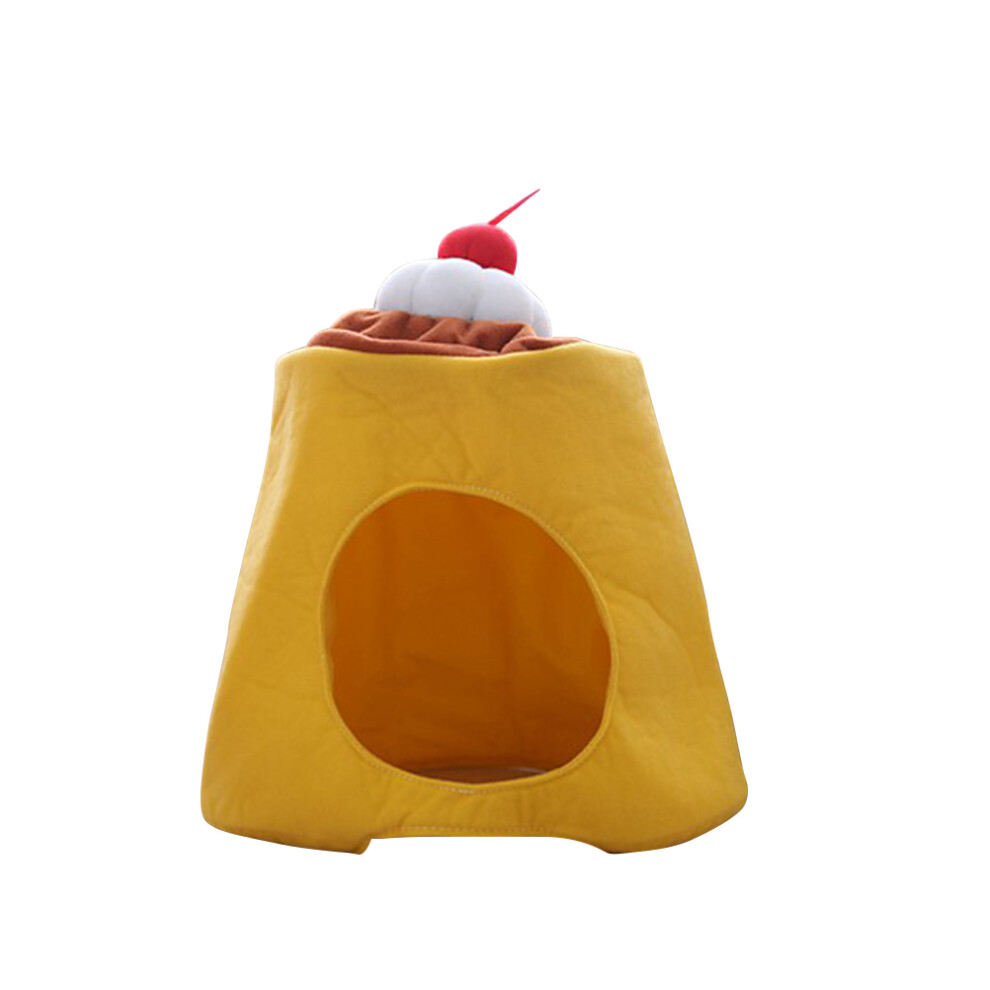 Pudding Pluszowy Czapka Zabawna Kostiumowa Maska Na GłOwę Akcesoria-image