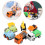 6 Mini Agitatore Tirare Indietro Bambini 11
