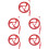 5 Sets Traditionele Chinese Ring Speelgoed Voor Training 8