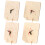 12 Set Da Te In Legno Per Bambini 3