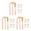 3 Sets Kids Archaeology Digging Kit With Hammer Brush Stone Toy 4