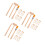 3 Sets Kids Archaeology Digging Kit With Hammer Brush Stone Toy 10