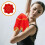 4Pcs Red Handkerchief Chinese Dance Towel Stage Performance Prop 6