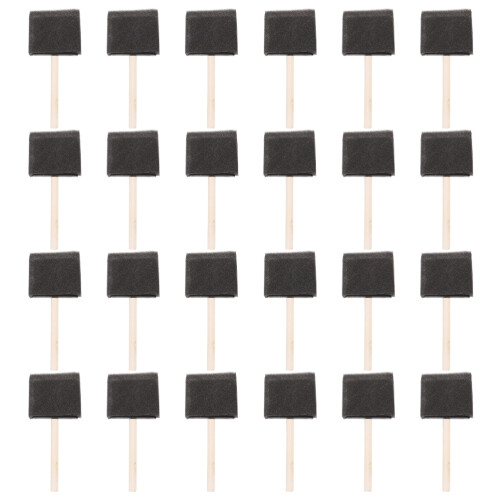 24Pcs Handheld Sponge Brushes For Staining And Diy Drawing