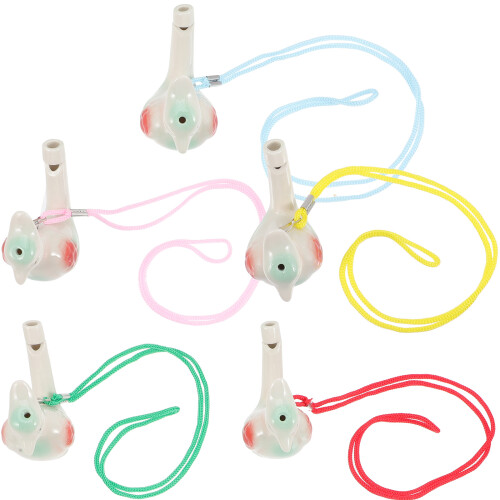 5 Pezzi Fischietti Musicale Per Bambini