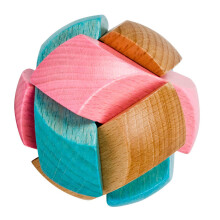 Blocco Legno A Forma Pallone Calcio
