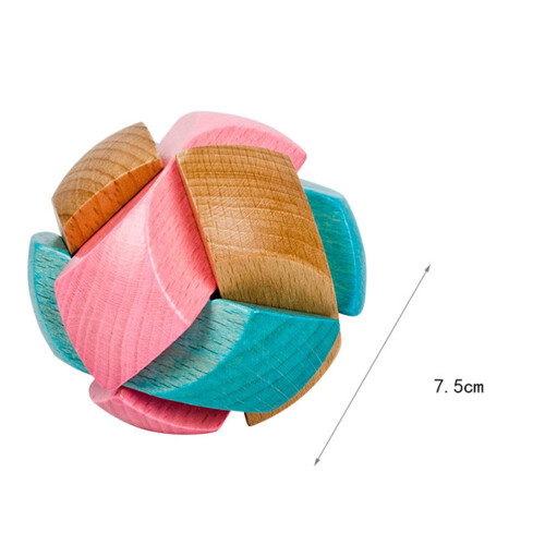 Blocco Legno A Forma Pallone Calcio 1