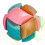 Blocco Legno A Forma Pallone Calcio 4