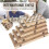 Set Internazionali Con Scacchiera Pieghevole In Legno 9