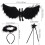 Set Ala D'Angelo Prop Cosplay Con Cerchietto E 2