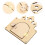 2 Sets Kinderen Dructafel Vroege Educatieve Speelgoed Samengesteld 8