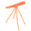 Télescope Mini Orange Résine Accessoire Décoratif Maison 1