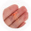 Télescope Mini Orange Résine Accessoire Décoratif Maison 6