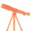 Télescope Mini Orange Résine Accessoire Décoratif Maison 8
