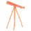 Télescope Mini Orange Résine Accessoire Décoratif Maison 10