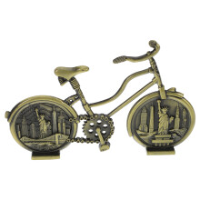 2 Sztuki Z Nastawnika Cynkowego Rower Retro Figurka Dekoracja