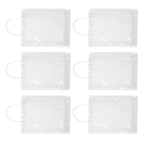 6 Unidades De Sacolas Para Diy, Transparente
