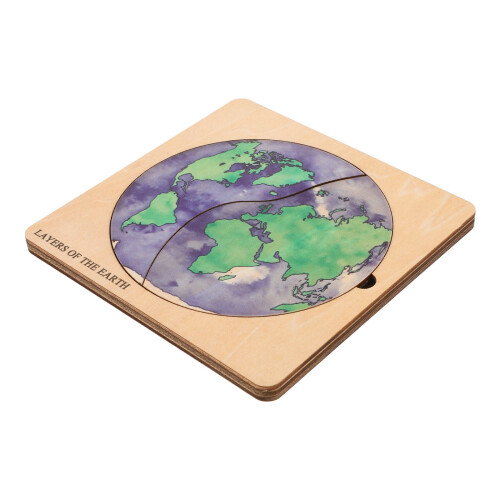 5 Set Puzzle 3D Da Te In Legno Educativo 1