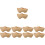 10 Unidades De De Bonecas Natural 7