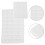 8 Pcs Miniature Brick Mold Set for DIY Sand Table Roll Tile Landscape 11