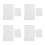 8 Pcs Miniature Brick Mold Set for DIY Sand Table Roll Tile Landscape 5