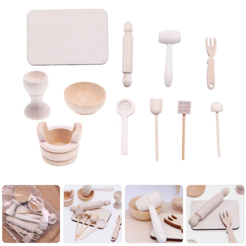 Conjunto De Utensílios Para Casa De Bonecas 2