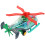 Avião De Brinquedo Com Transparente E Engrenagem Luminosa 10
