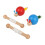 Set Carrellino In Legno Con Corda Per Bambini 2