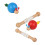 Set Carrellino In Legno Con Corda Per Bambini 6